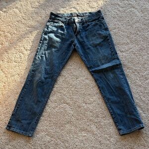 Lucky Brand Men's Straight Jeans in Dark Blue